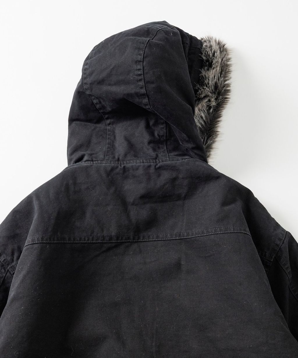 FREAKS STORE 純棉質厚布連帽鋪棉軍風外套_29