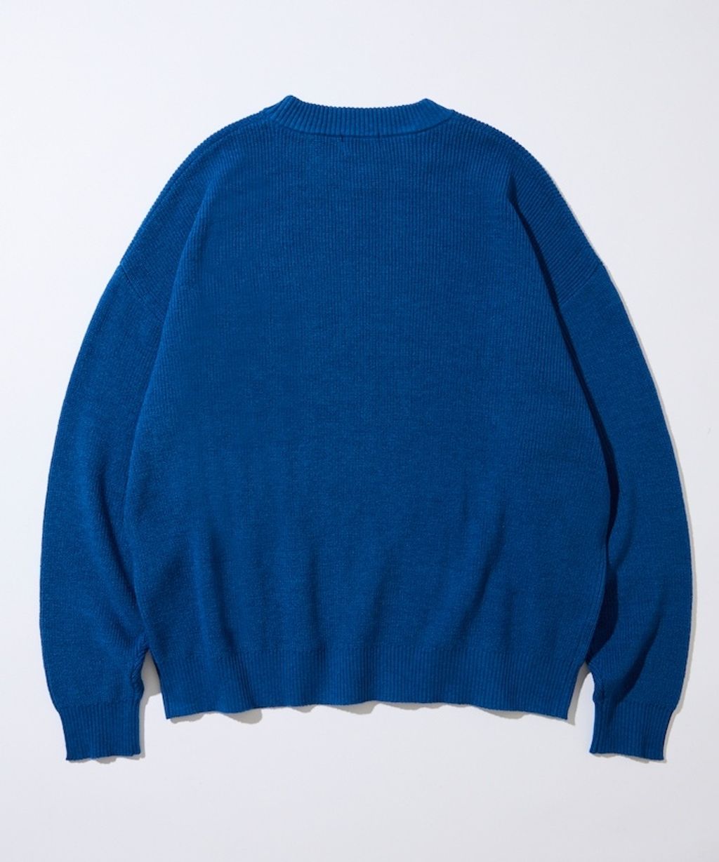 Lawson×FREAKS STORE 易洗畦編圓領針織毛衣_7