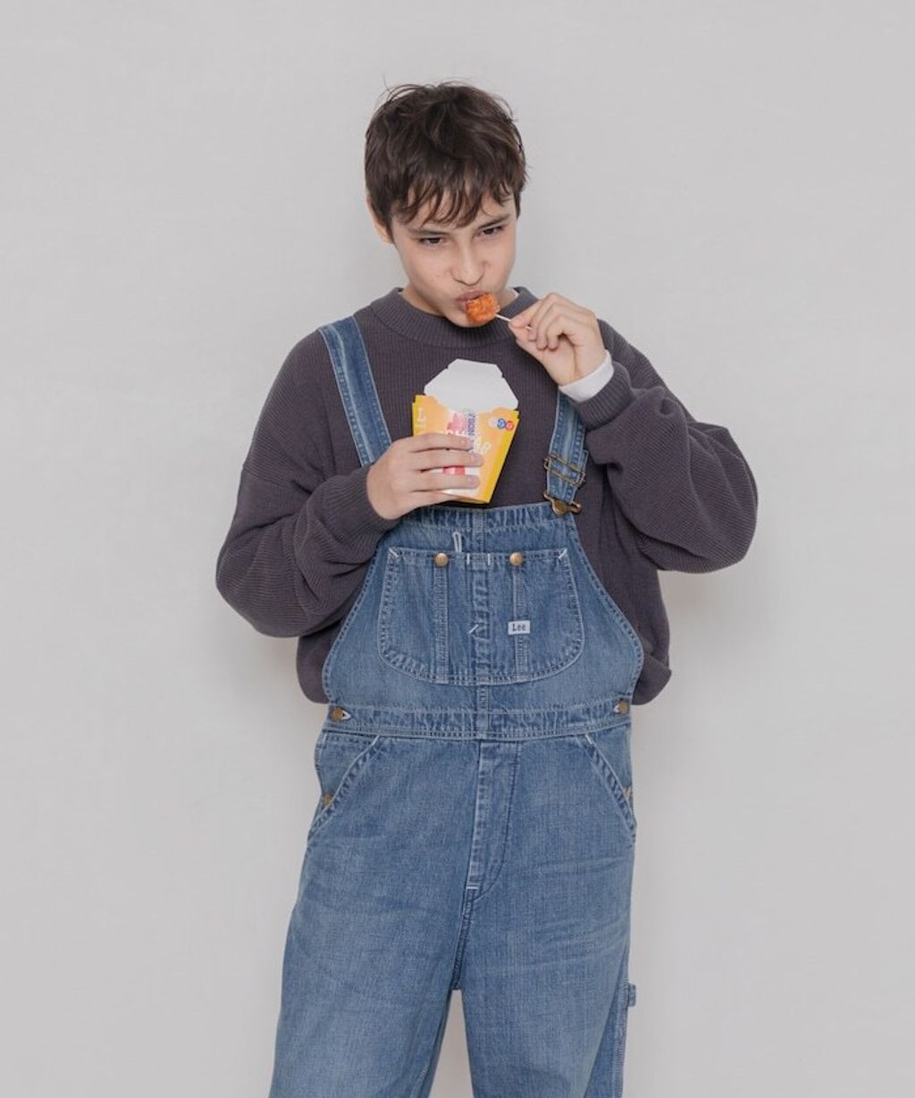 Lawson×FREAKS STORE 易洗畦編圓領針織毛衣_46