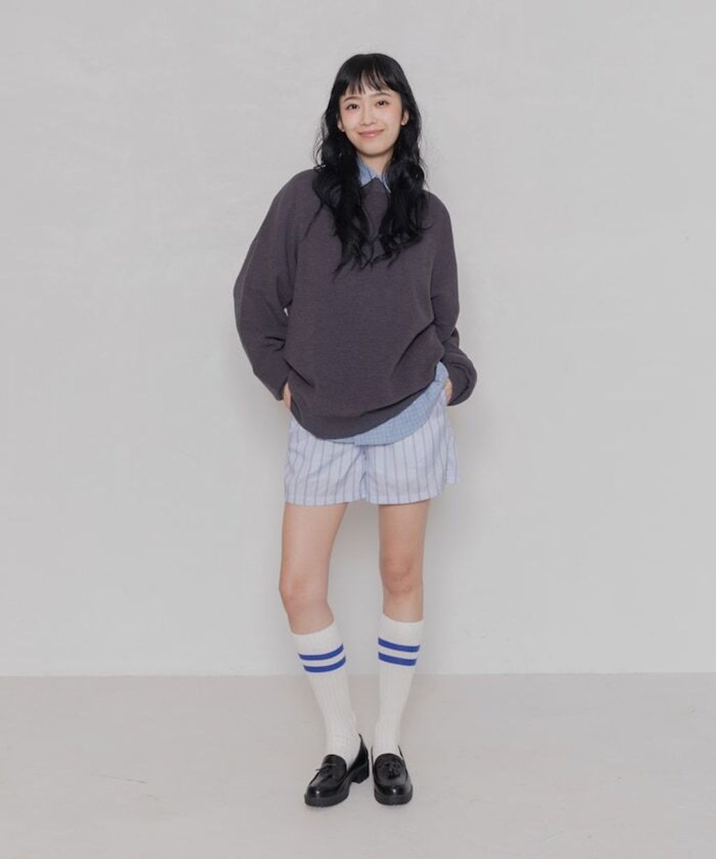 Lawson×FREAKS STORE 易洗畦編圓領針織毛衣_36