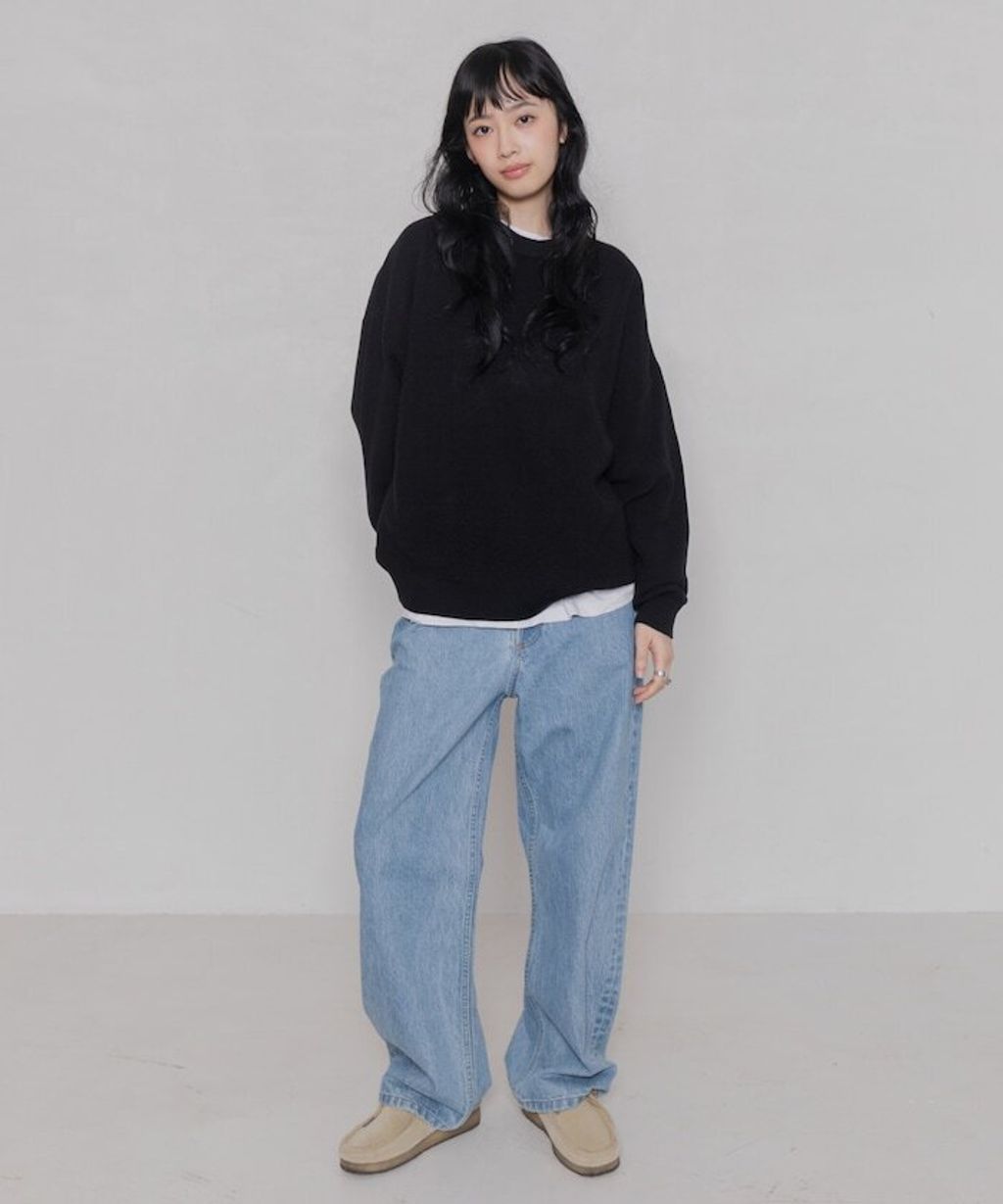 Lawson×FREAKS STORE 易洗畦編圓領針織毛衣_14