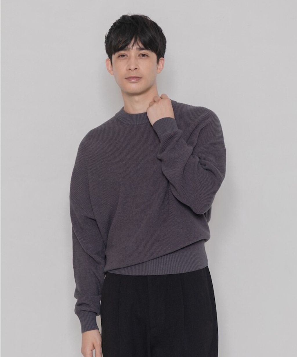 Lawson×FREAKS STORE 易洗畦編圓領針織毛衣_43