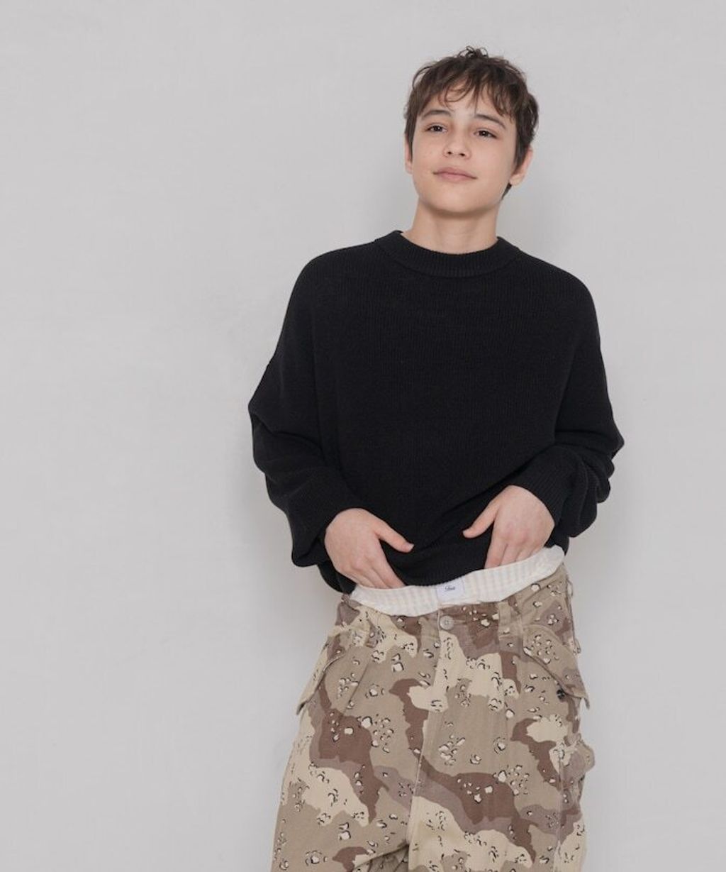 Lawson×FREAKS STORE 易洗畦編圓領針織毛衣_22