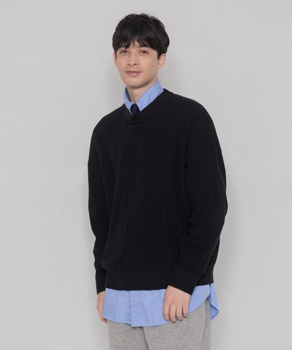 Lawson×FREAKS STORE 易洗畦編圓領針織毛衣_18