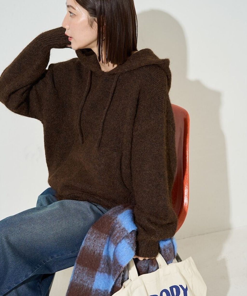 FREAKS STORE 慵懶寬鬆連帽針織衫_4