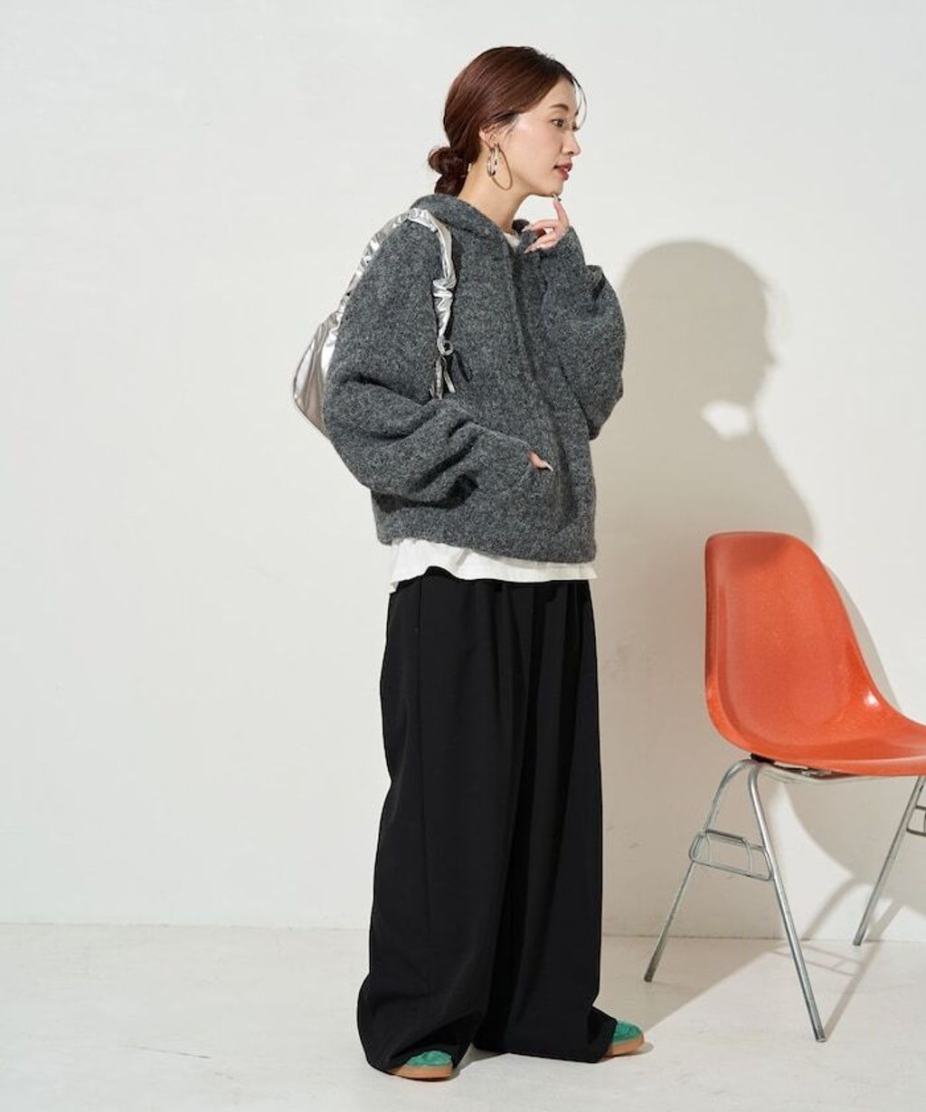 FREAKS STORE 慵懶寬鬆連帽針織衫_26