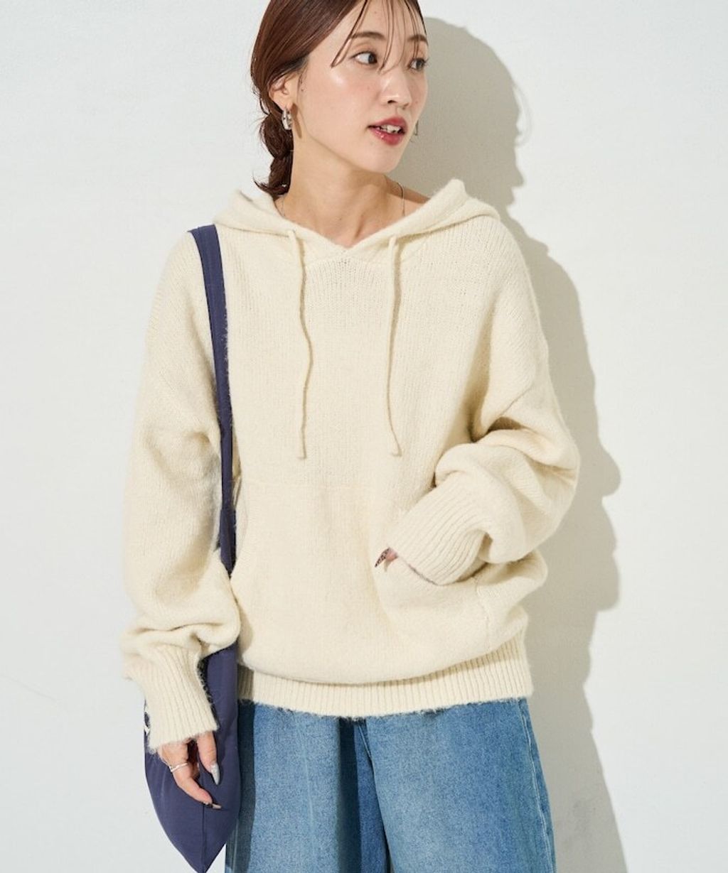 FREAKS STORE 慵懶寬鬆連帽針織衫_35
