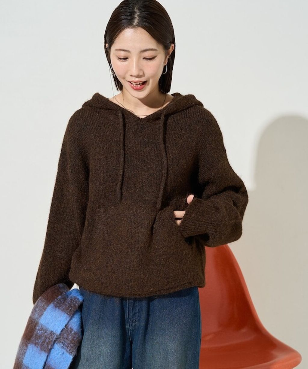 FREAKS STORE 慵懶寬鬆連帽針織衫_16