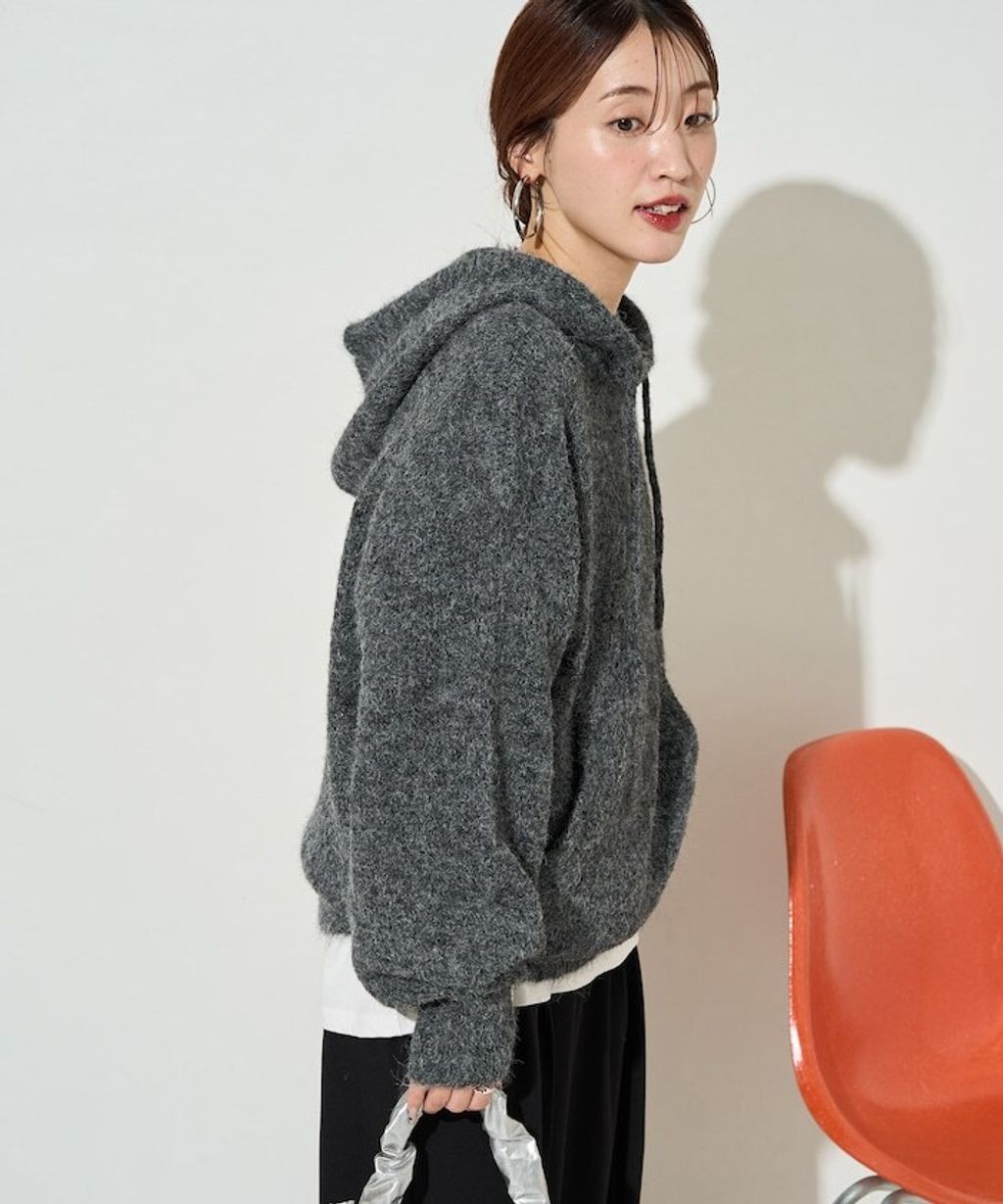 FREAKS STORE 慵懶寬鬆連帽針織衫_24