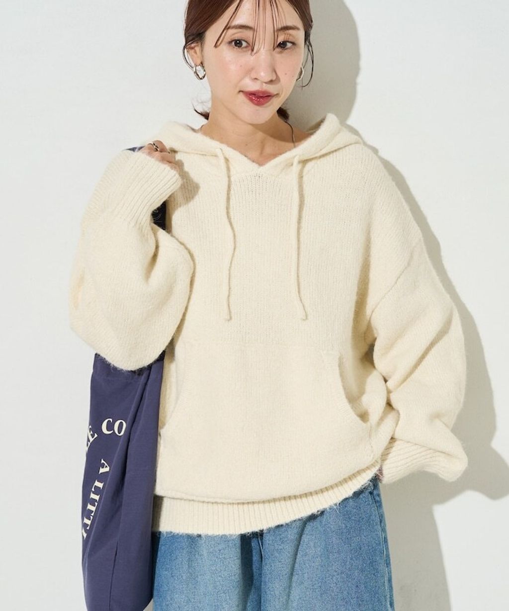 FREAKS STORE 慵懶寬鬆連帽針織衫_32