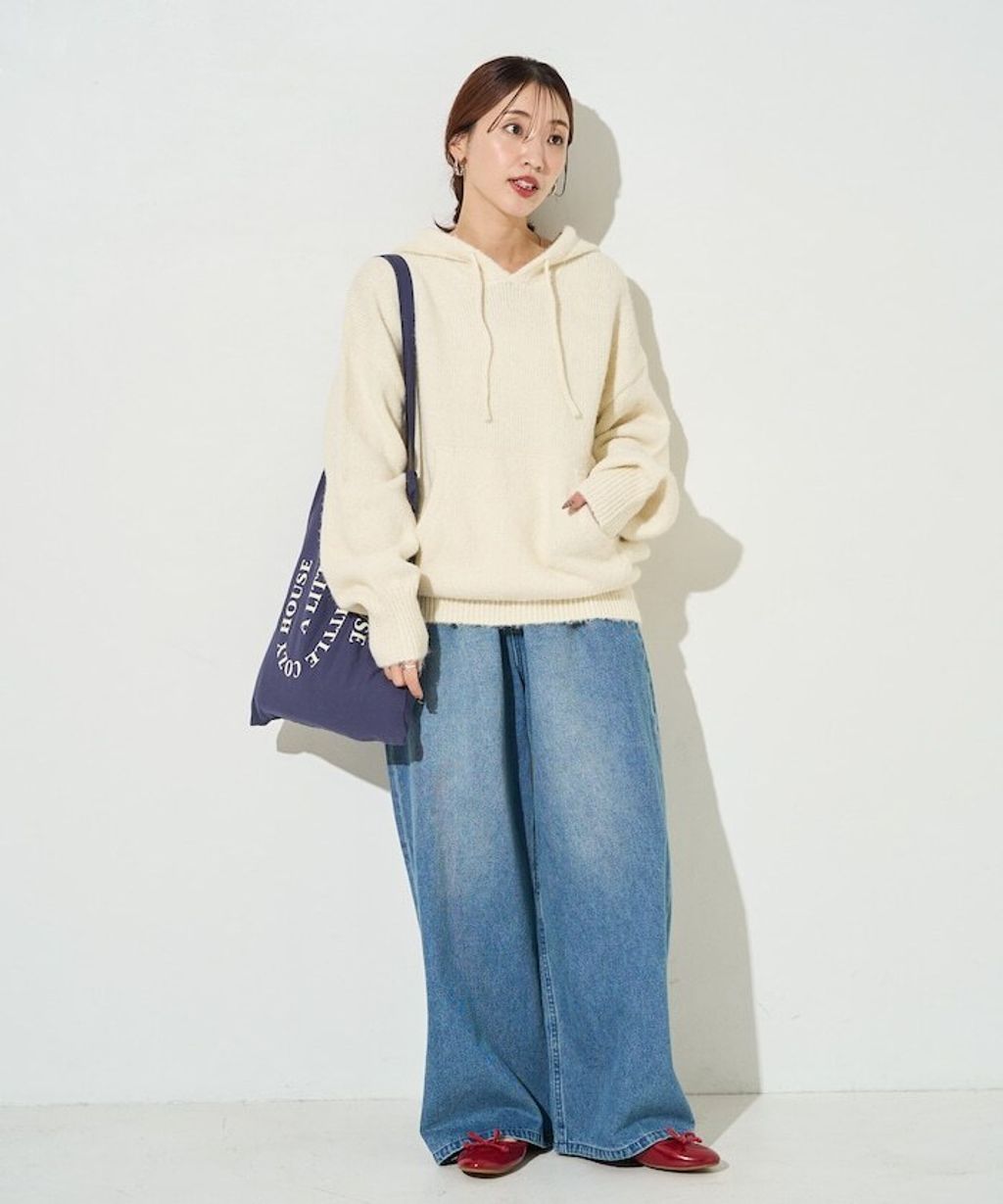 FREAKS STORE 慵懶寬鬆連帽針織衫_30