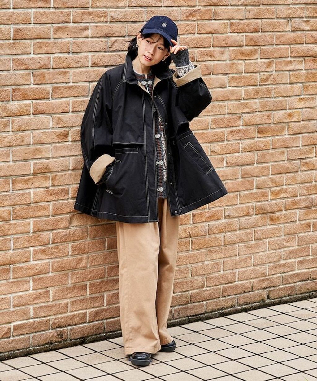 FREAKS STORE 4WAY連帽大衣(含內裡毛絨背心)_6