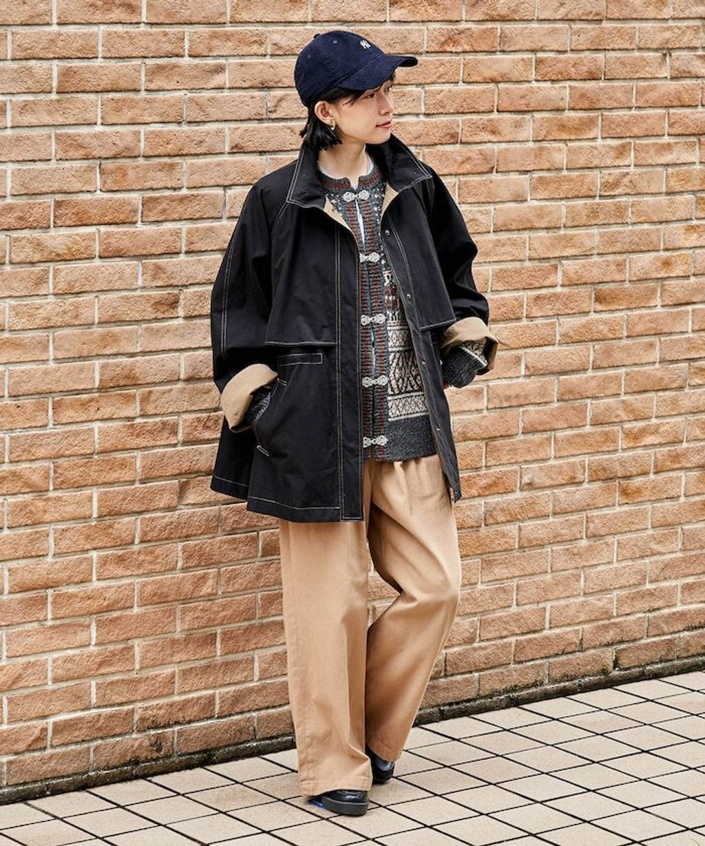 FREAKS STORE 4WAY連帽大衣(含內裡毛絨背心)_7