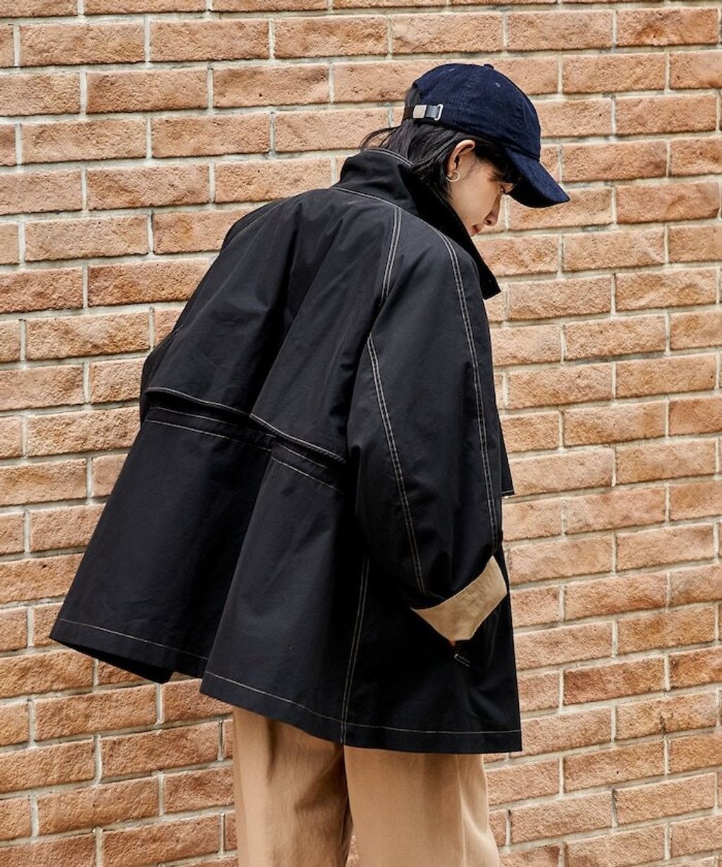 FREAKS STORE 4WAY連帽大衣(含內裡毛絨背心)_13