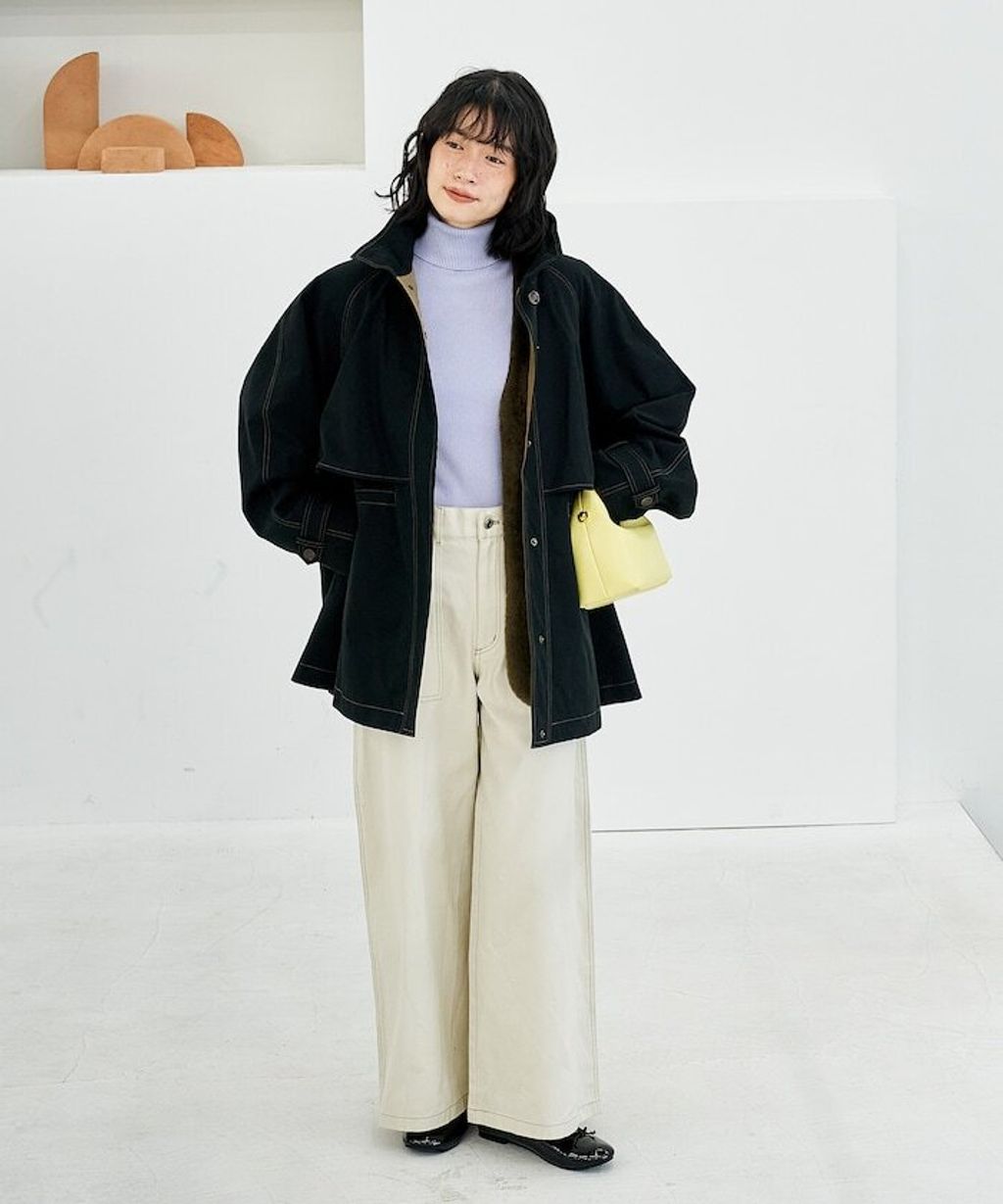 FREAKS STORE 4WAY連帽大衣(含內裡毛絨背心)_47