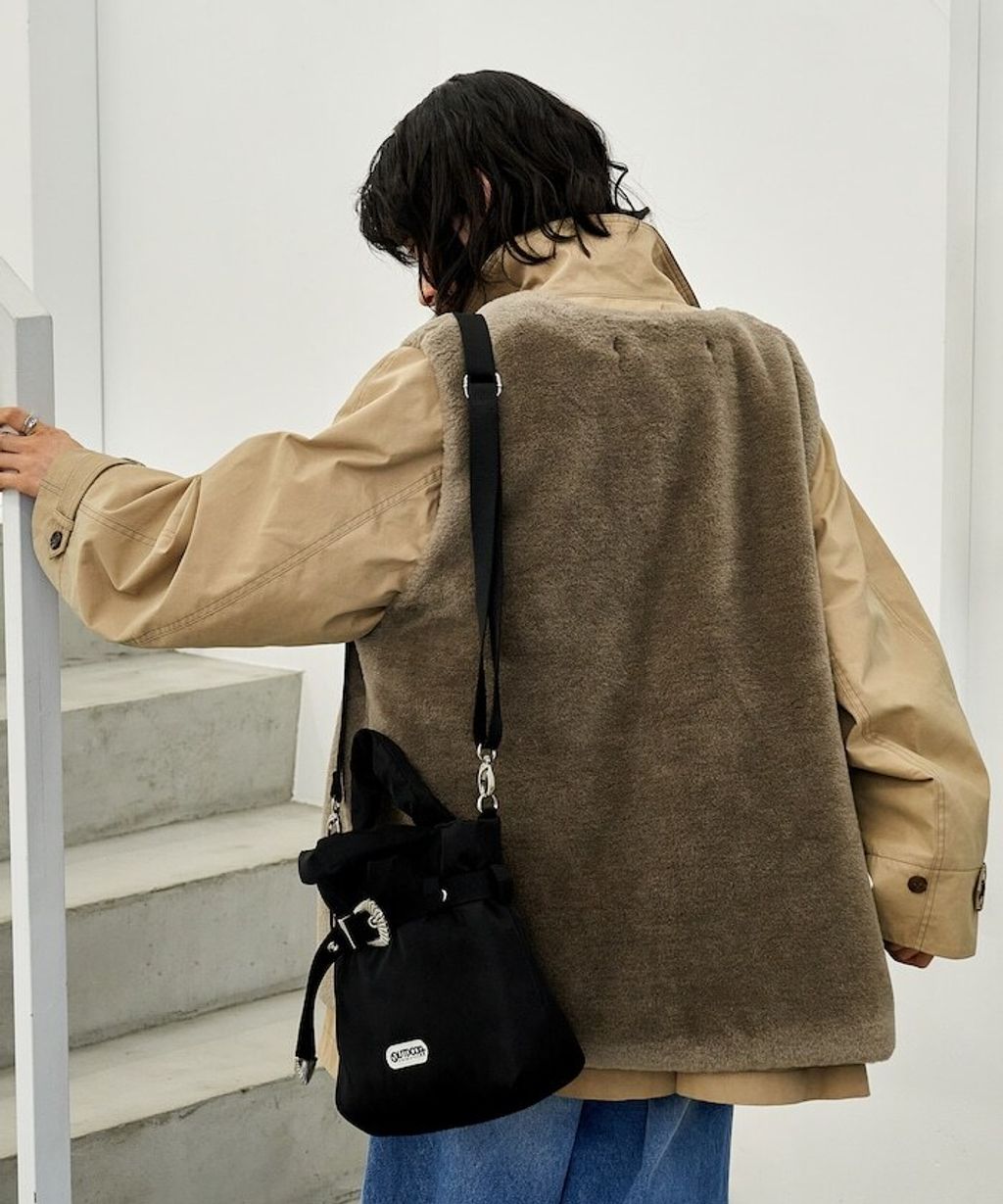 FREAKS STORE 4WAY連帽大衣(含內裡毛絨背心)_43