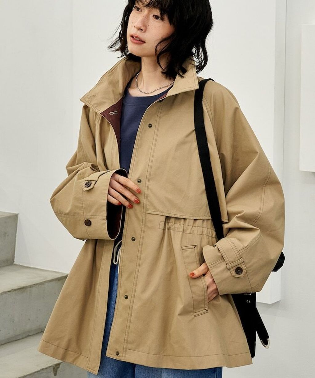 FREAKS STORE 4WAY連帽大衣(含內裡毛絨背心)_36