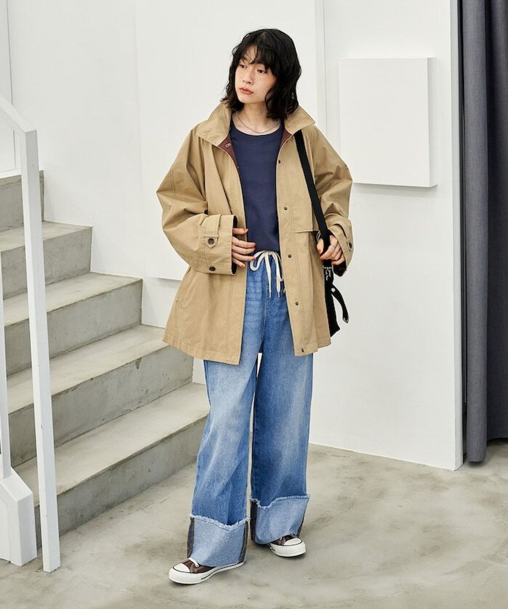 FREAKS STORE 4WAY連帽大衣(含內裡毛絨背心)_31