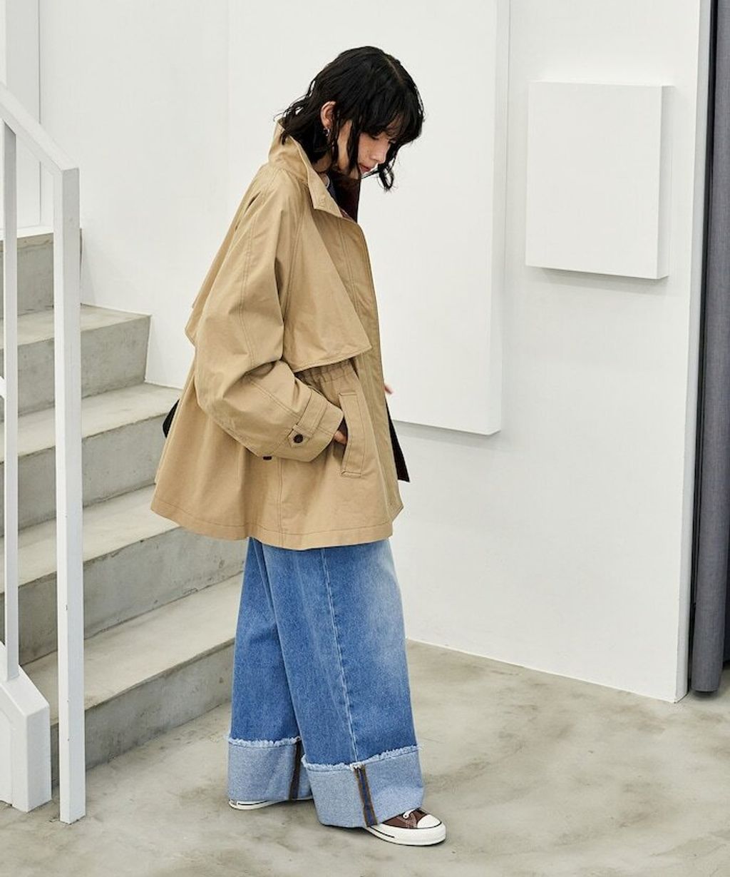 FREAKS STORE 4WAY連帽大衣(含內裡毛絨背心)_32