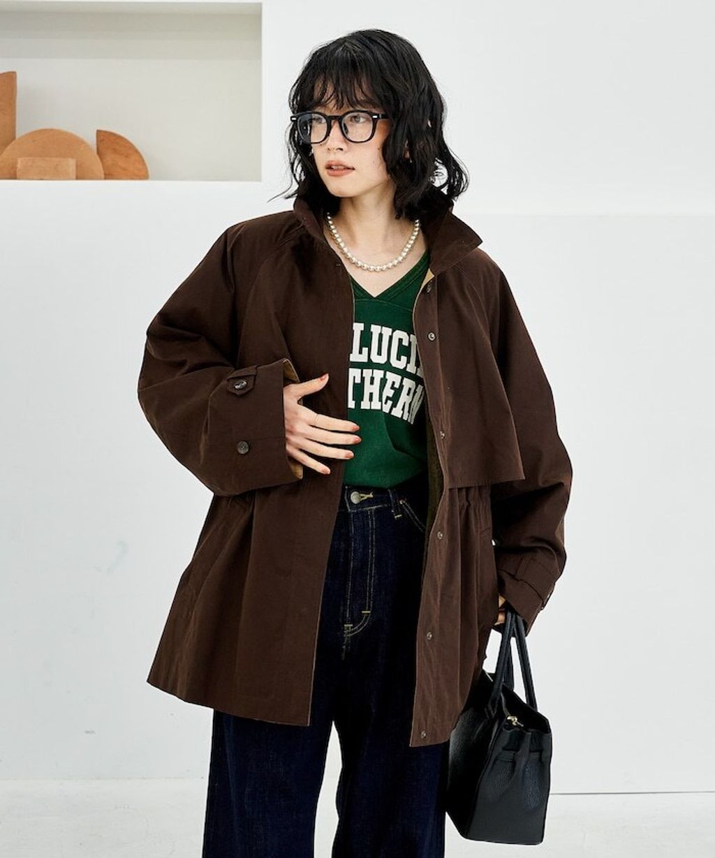 FREAKS STORE 4WAY連帽大衣(含內裡毛絨背心)_20