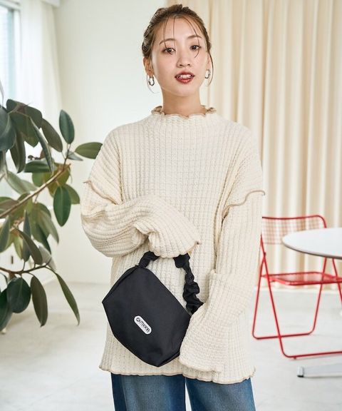 FREAKS STORE 高磅華夫格高領針織衣_11