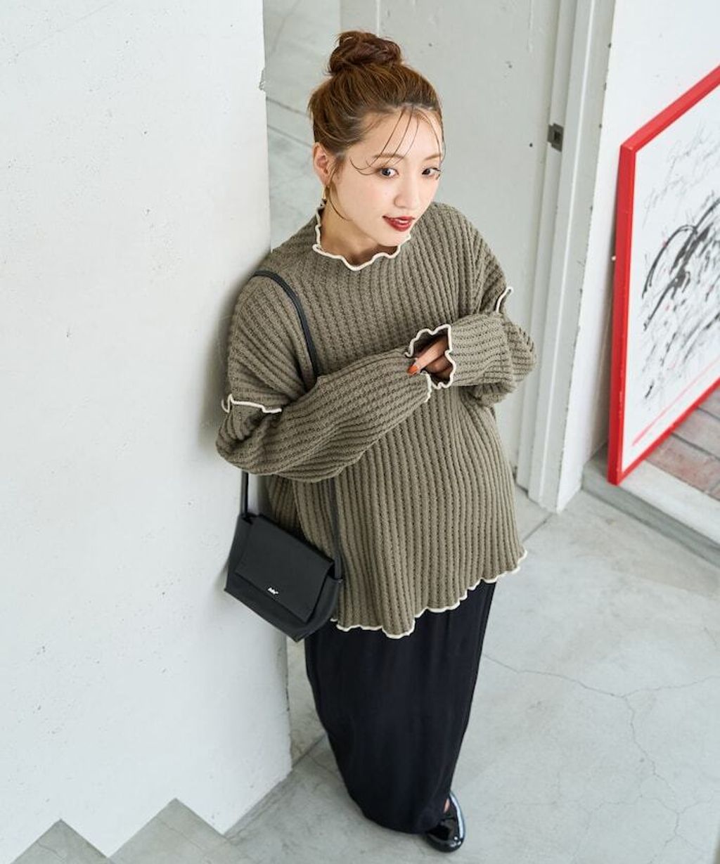 FREAKS STORE 高磅華夫格高領針織衣_31