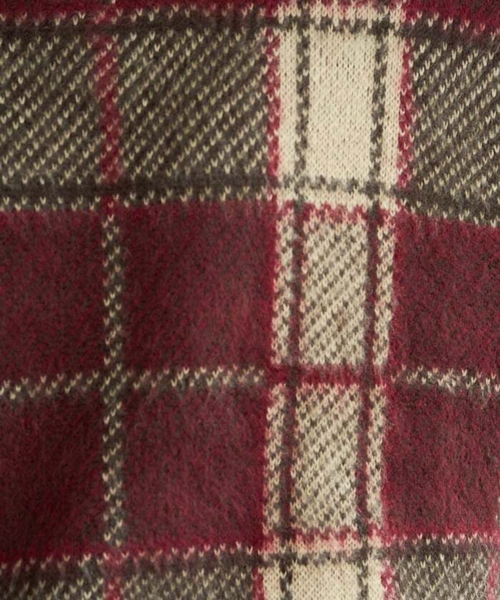 FREAKS STORE 大格紋寬版針織衣_14