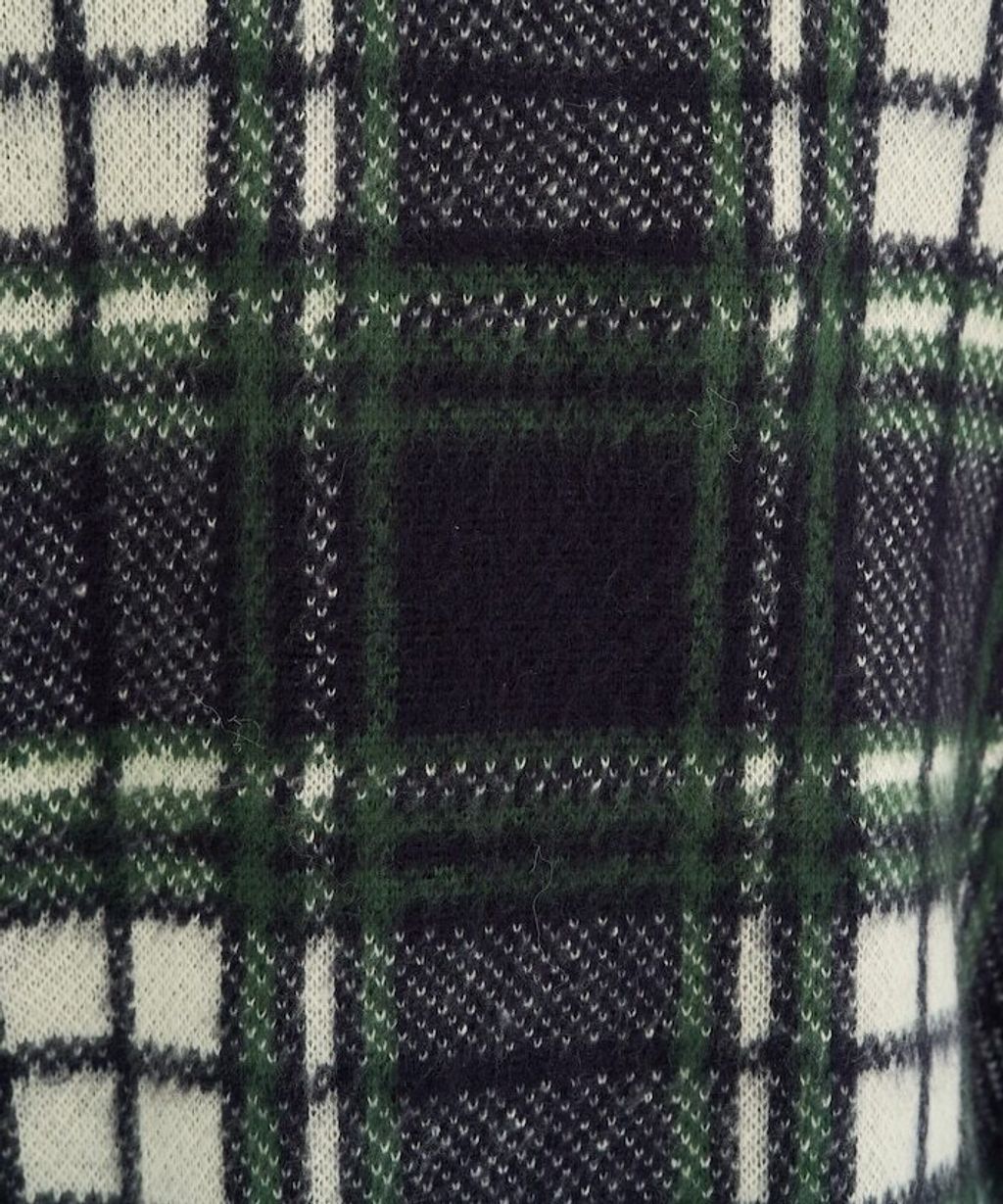 FREAKS STORE 大格紋寬版針織衣_23