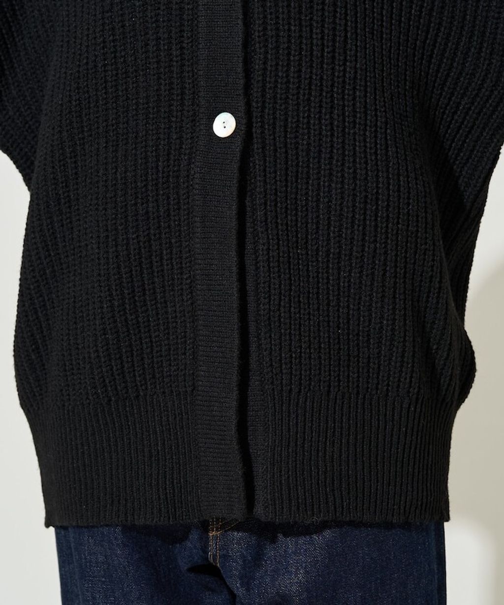 FREAKS STORE 慵懶感寬版翻領針織開襟衫_39