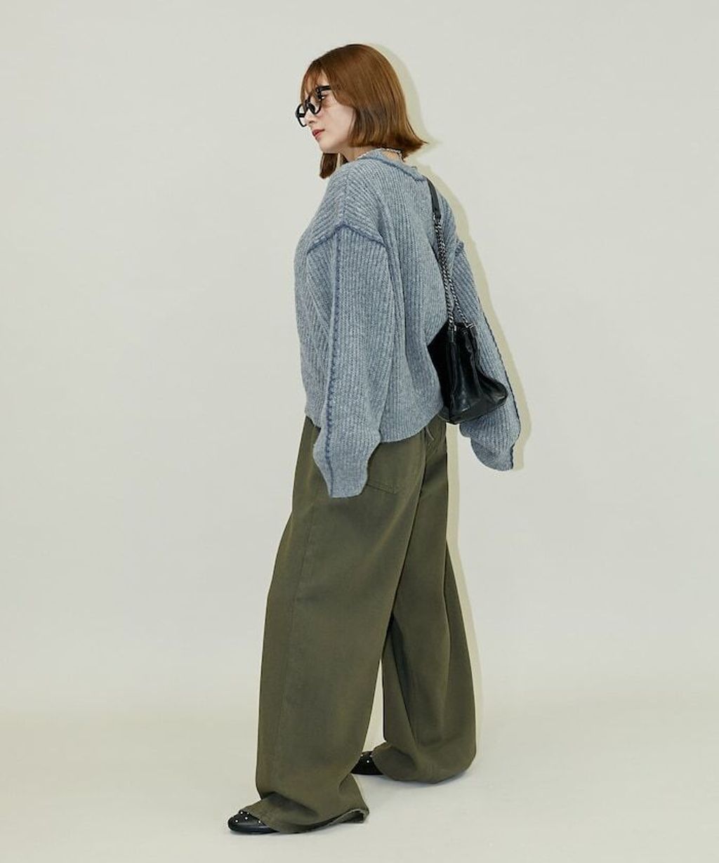 FREAKS STORE 滾線立體感針織衣_8