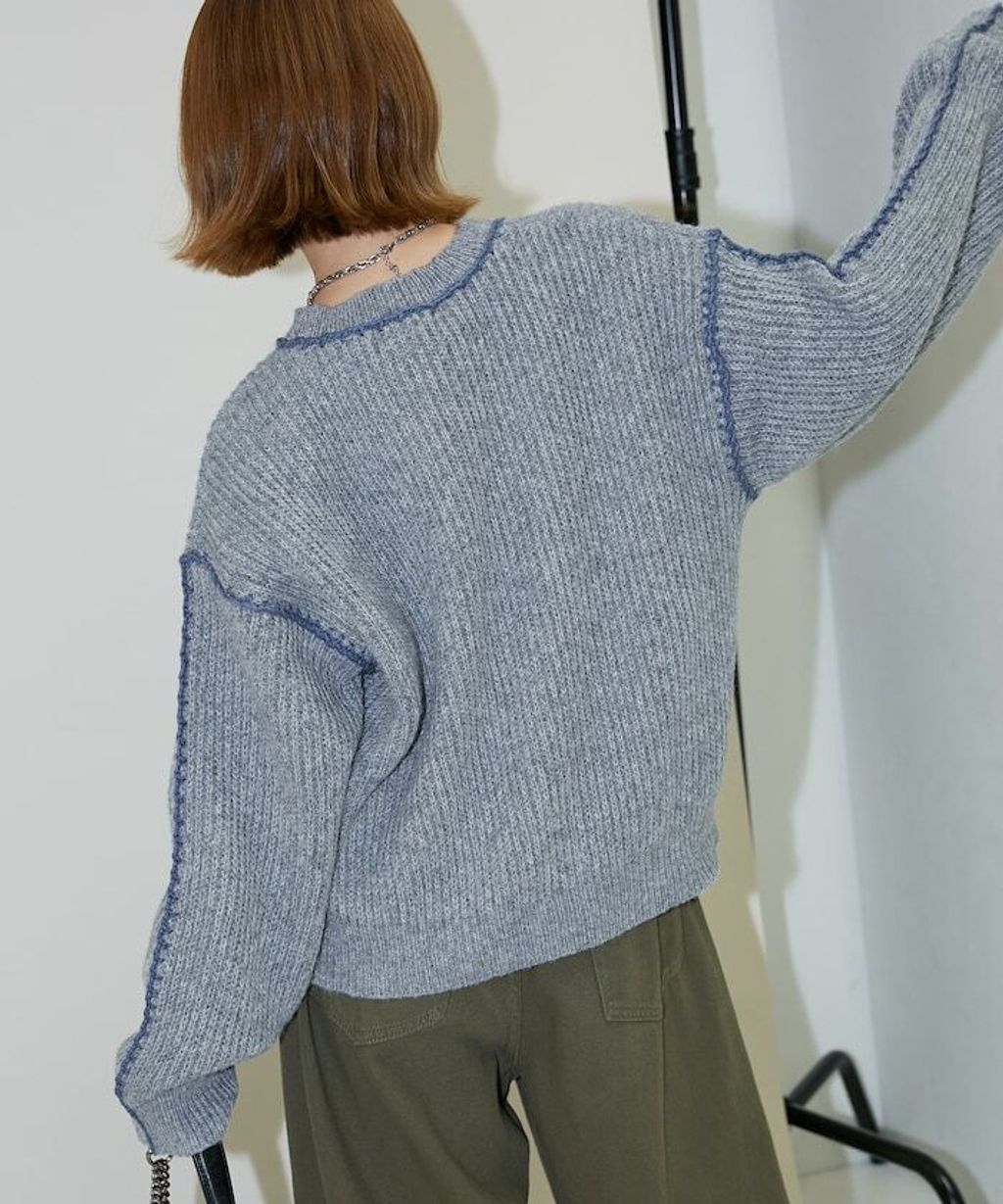 FREAKS STORE 滾線立體感針織衣_5