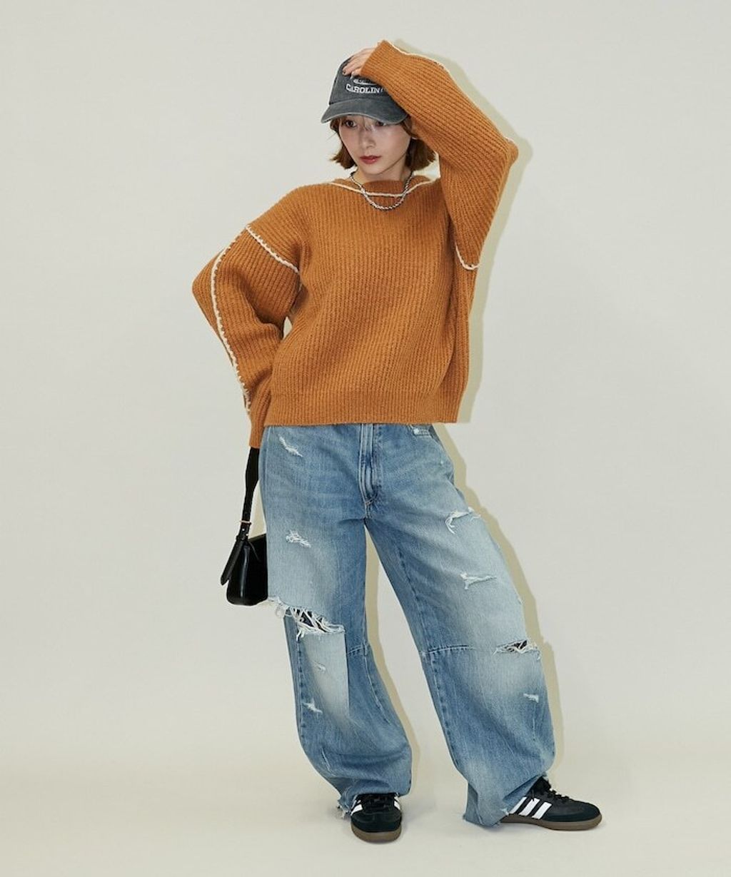 FREAKS STORE 滾線立體感針織衣_17