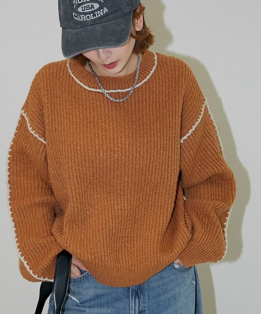 FREAKS STORE 滾線立體感針織衣_12