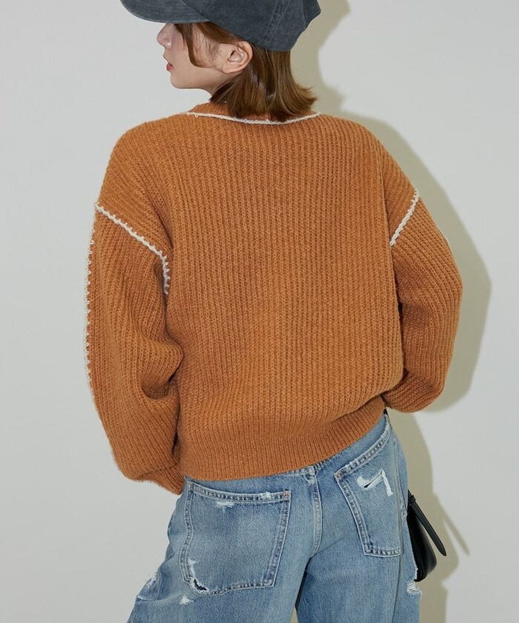 FREAKS STORE 滾線立體感針織衣_14