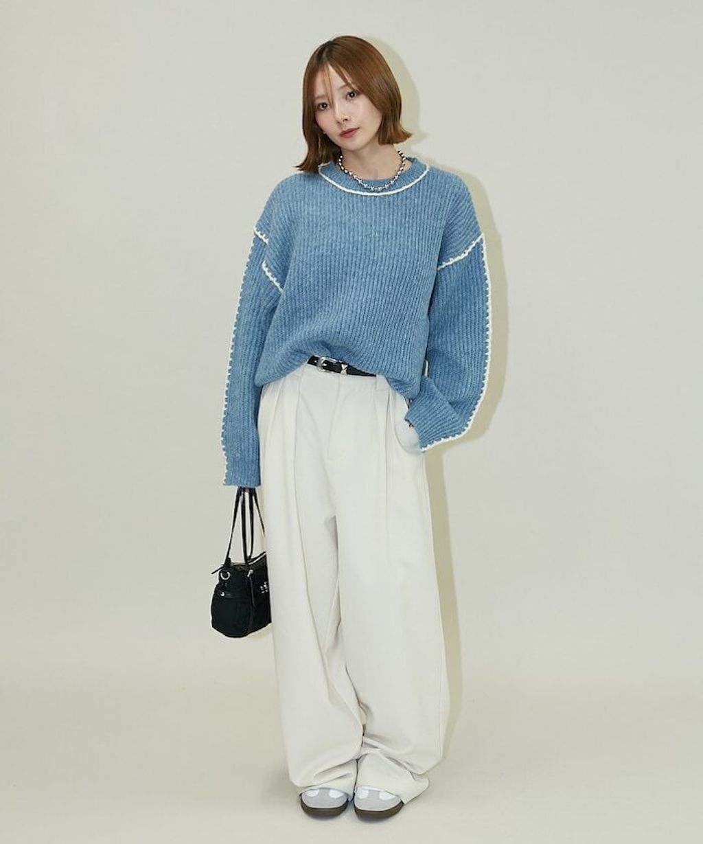 FREAKS STORE 滾線立體感針織衣_24