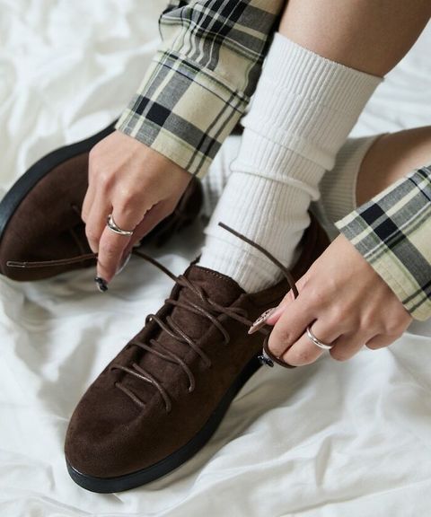 FREAKS STORE 高緩衝底麂皮質感德比鞋_2