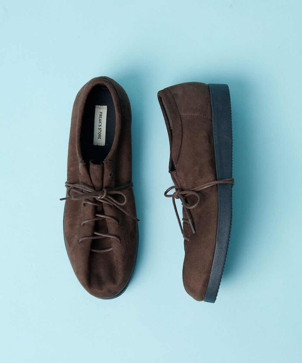 FREAKS STORE 高緩衝底麂皮質感德比鞋_15