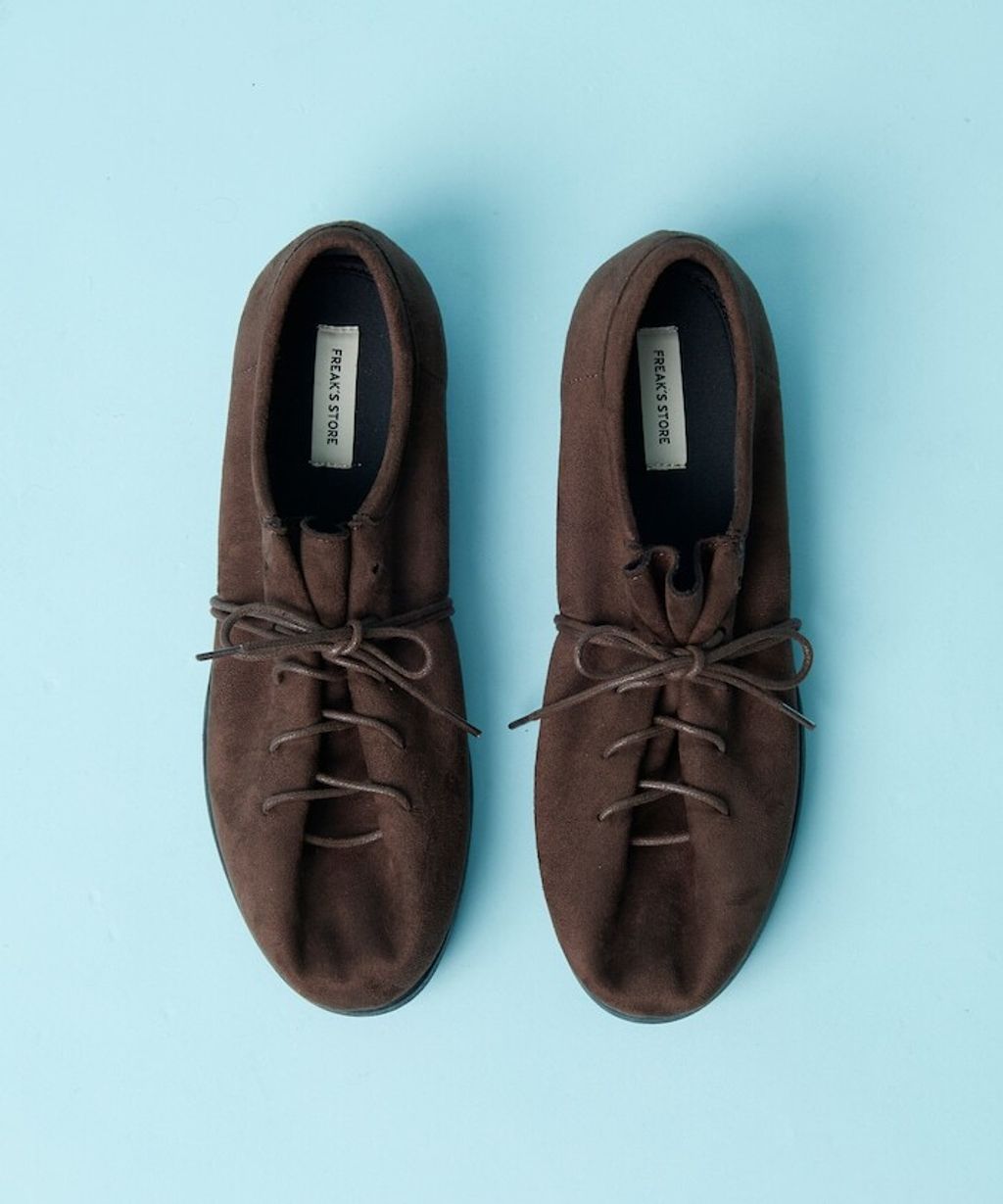 FREAKS STORE 高緩衝底麂皮質感德比鞋_11