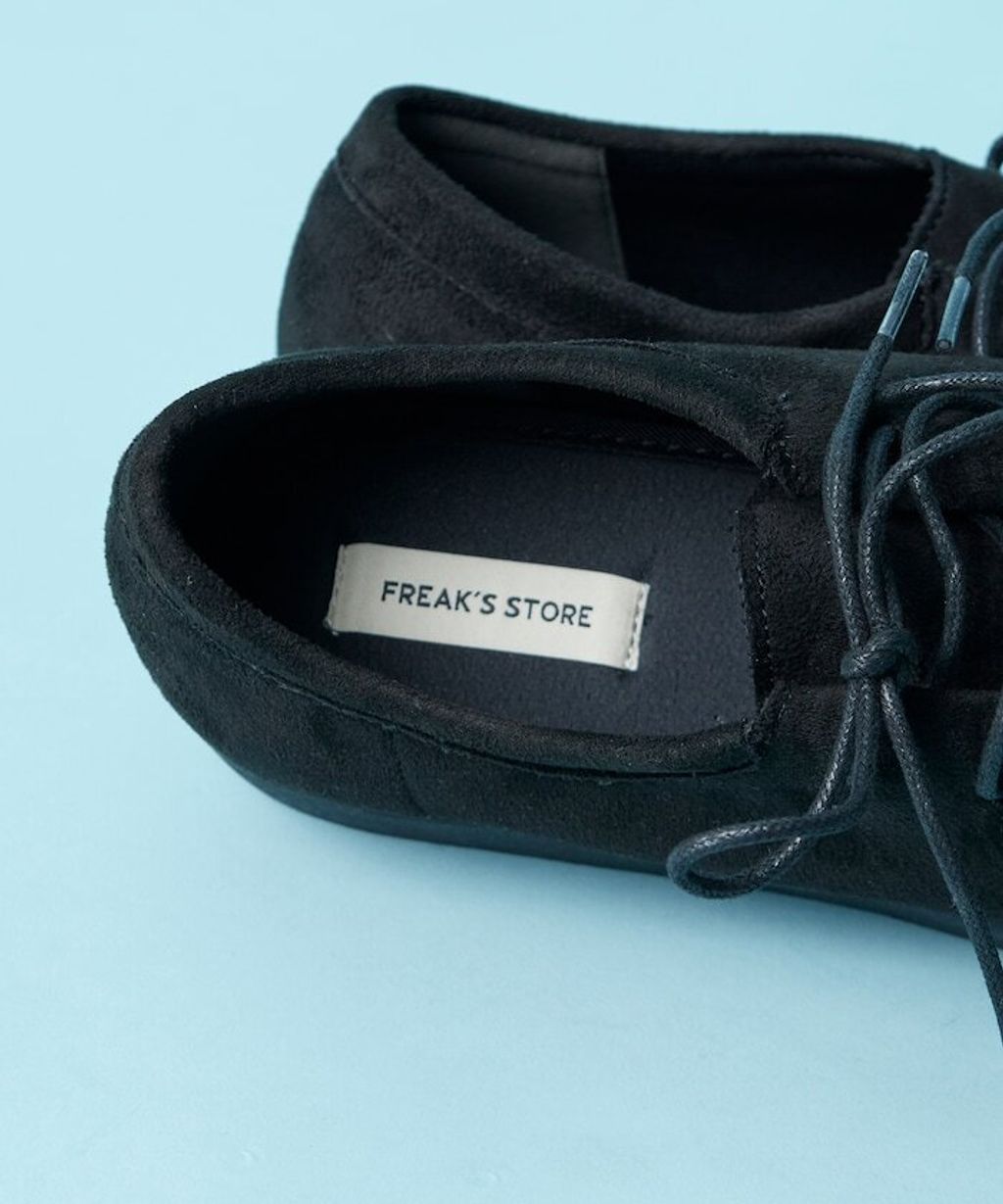 FREAKS STORE 高緩衝底麂皮質感德比鞋_6