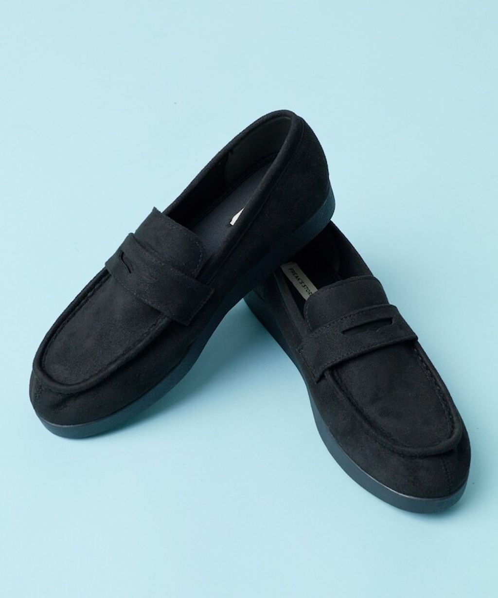 FREAKS STORE 高緩衝底麂皮質感樂福鞋_14