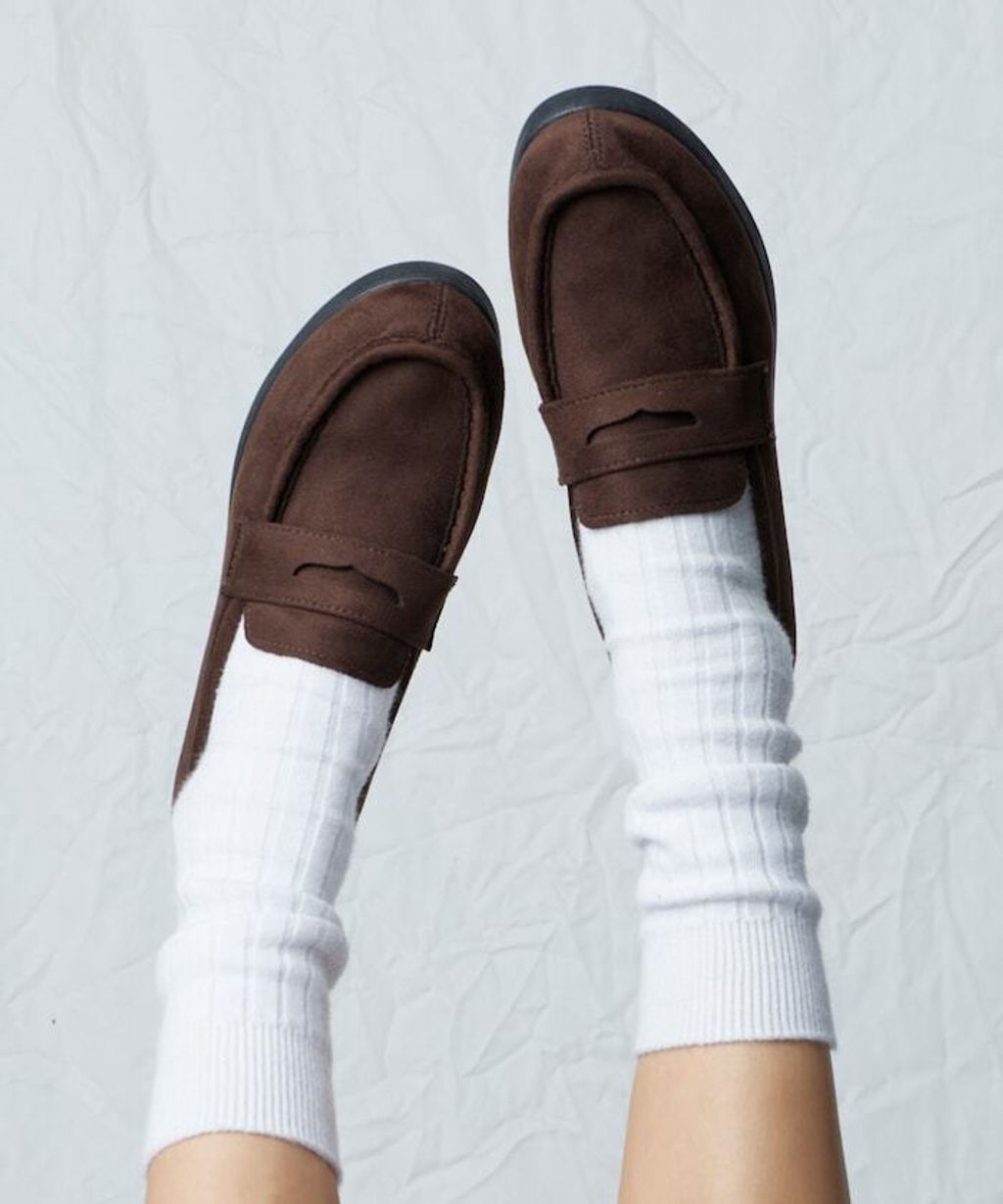 FREAKS STORE 高緩衝底麂皮質感樂福鞋_2