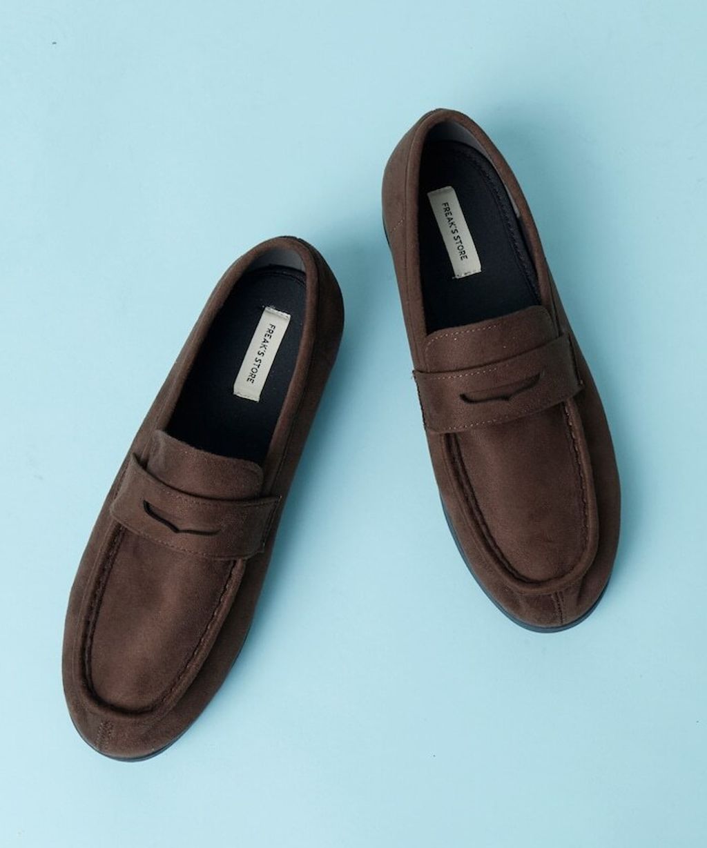 FREAKS STORE 高緩衝底麂皮質感樂福鞋_6