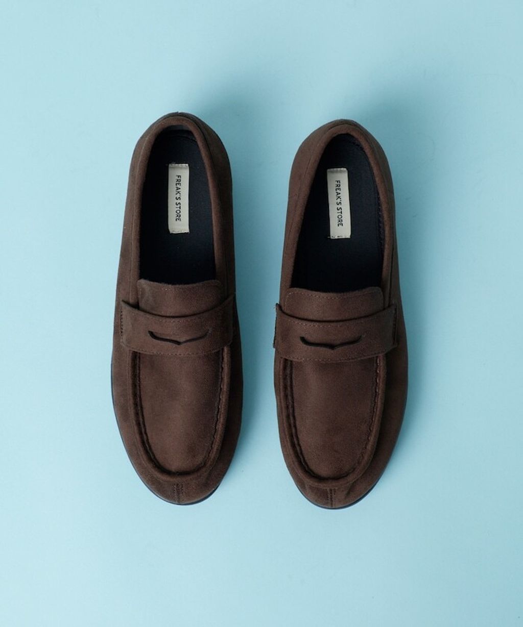 FREAKS STORE 高緩衝底麂皮質感樂福鞋_4