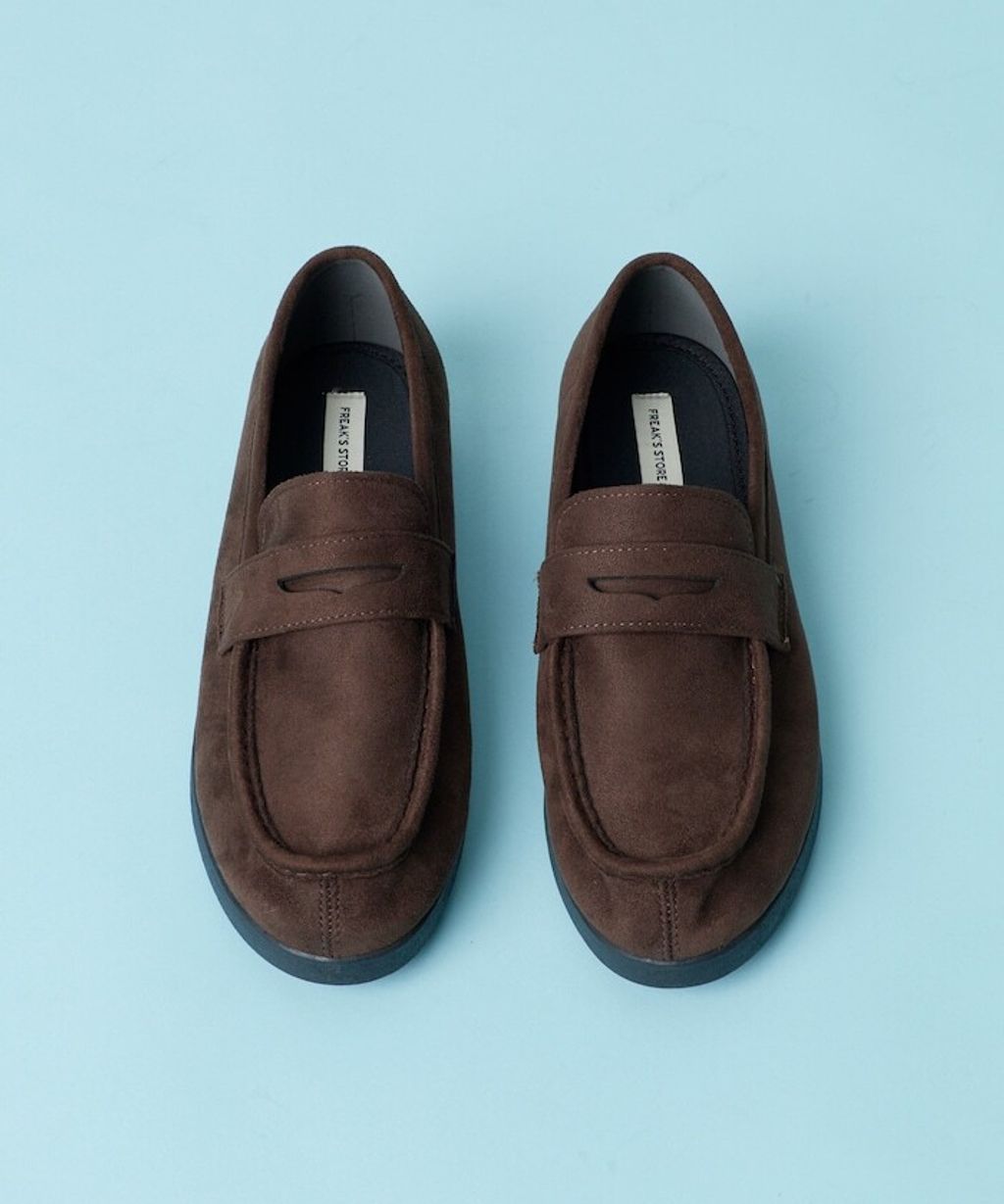 FREAKS STORE 高緩衝底麂皮質感樂福鞋_3