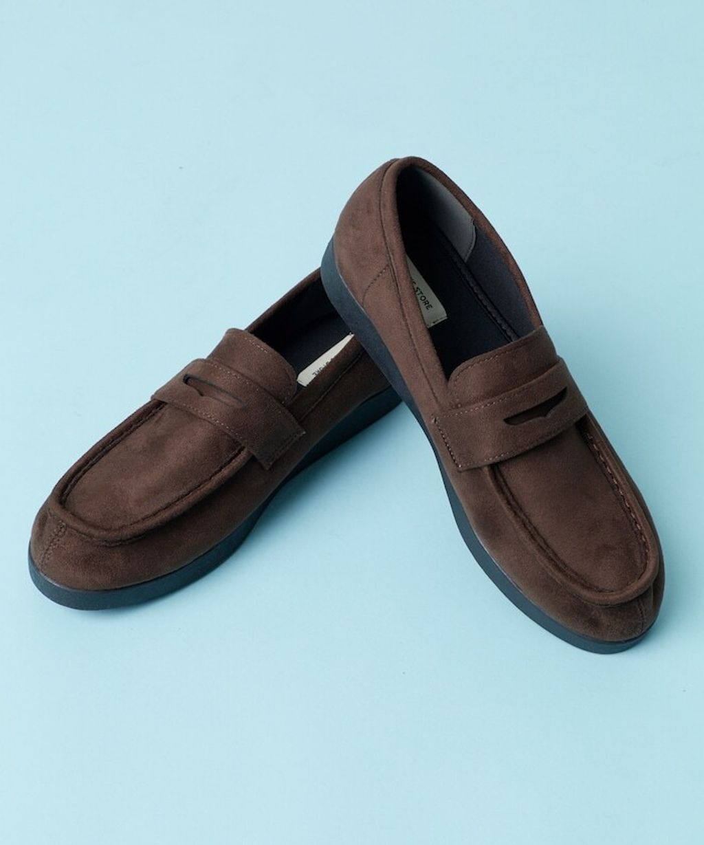 FREAKS STORE 高緩衝底麂皮質感樂福鞋_5