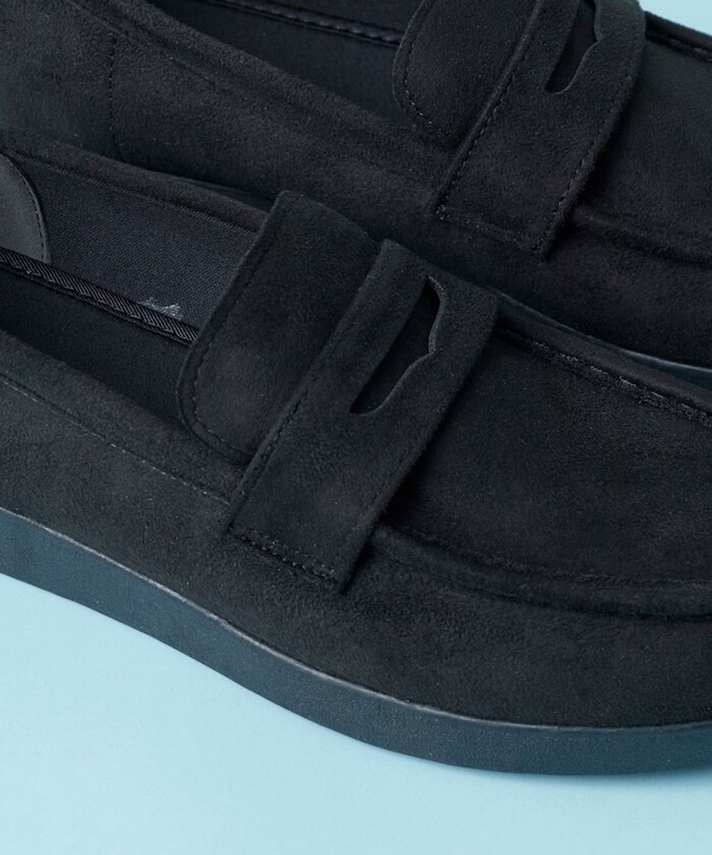 FREAKS STORE 高緩衝底麂皮質感樂福鞋_12