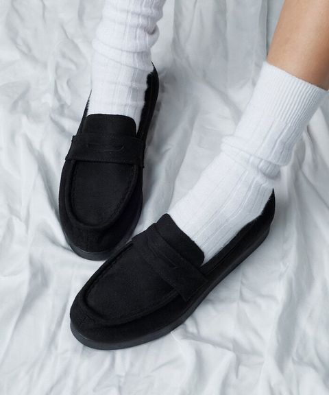 FREAKS STORE 高緩衝底麂皮質感樂福鞋_1