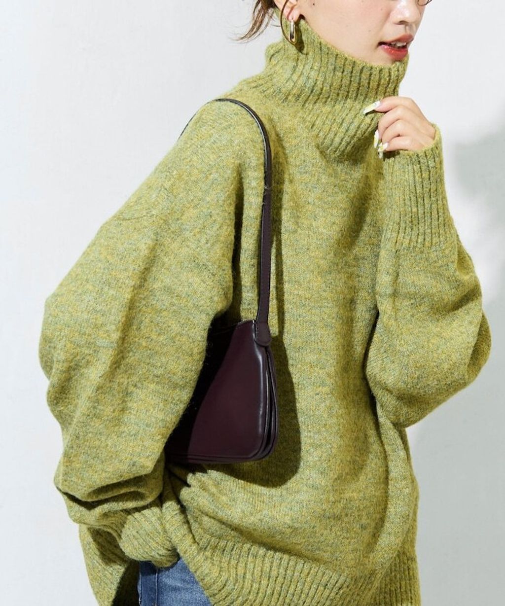 FREAKS STORE 蓬鬆螺紋高領針織衣_6