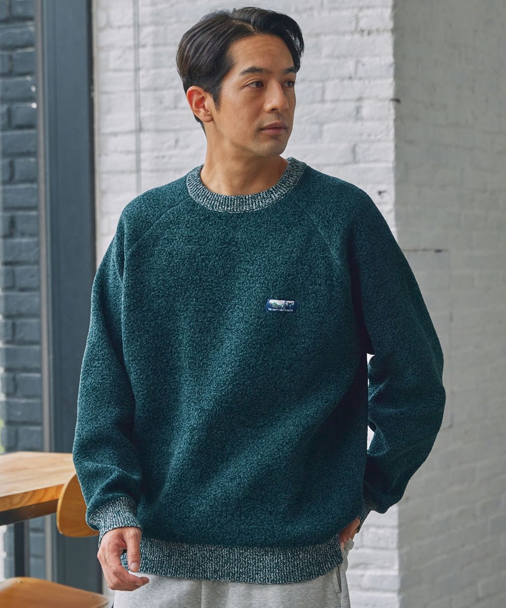 THE CRAFT CREW PRODUCTS 抗起毛球可機洗保暖磨毛紗拉格蘭針織衣_7