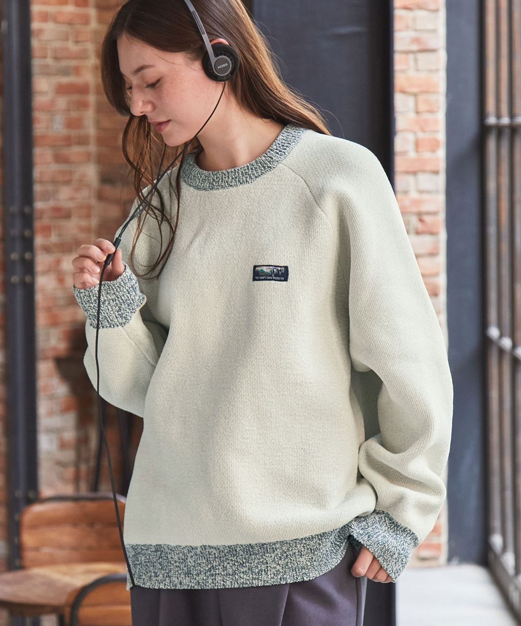 THE CRAFT CREW PRODUCTS 抗起毛球可機洗保暖磨毛紗拉格蘭針織衣_4